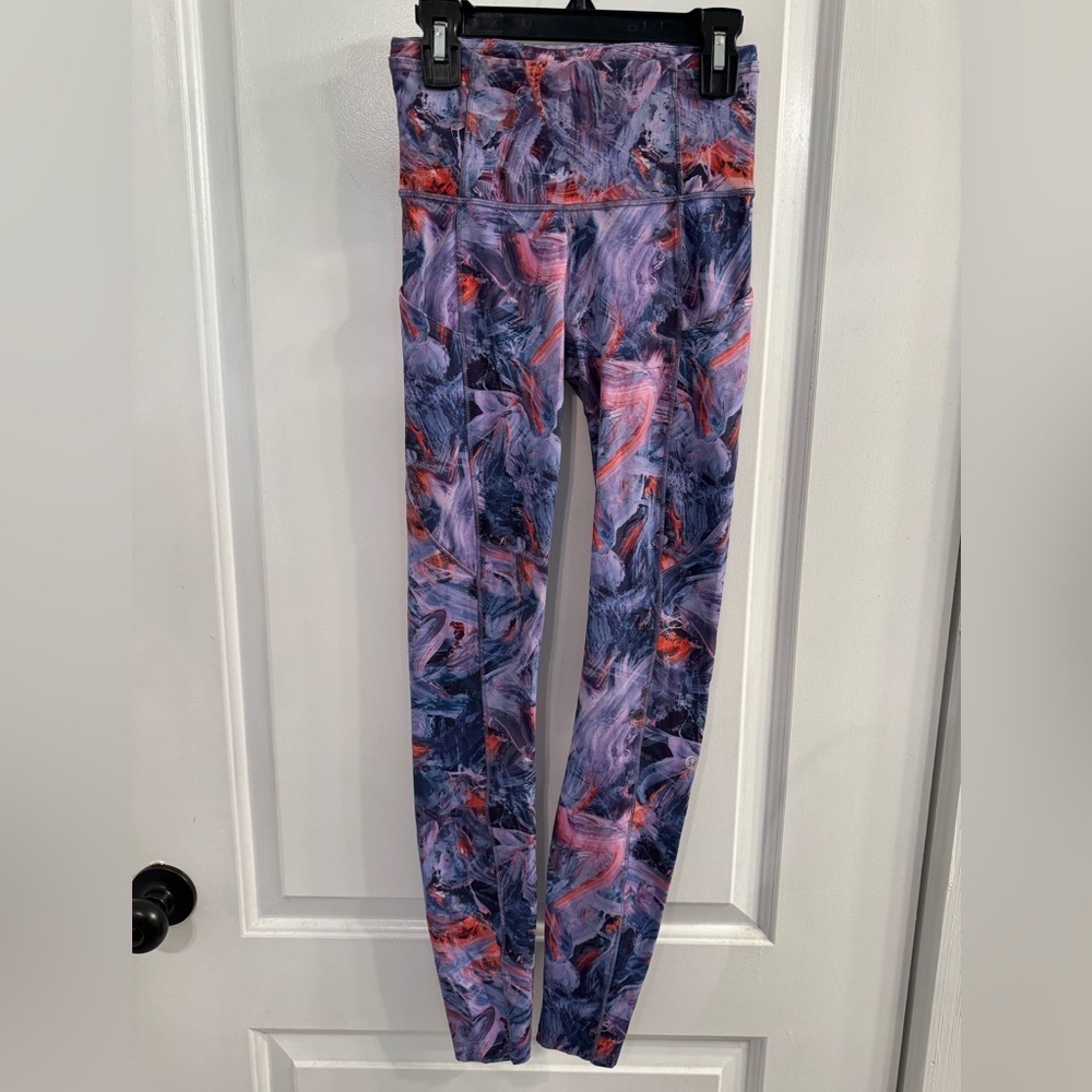 Lululemon Fast and Free Brushed Fabric High-Rise Tight 28" Atmospheric Purple